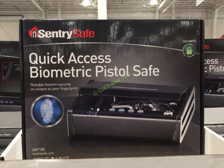 Costco841165SentrySafeQuickAccessBiometricSafename CostcoChaser