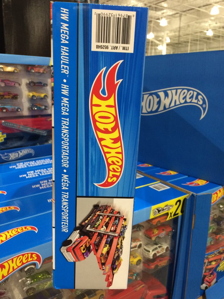 Costco952048HotWheelsMegaHaulerwith20Vehiclesbox CostcoChaser