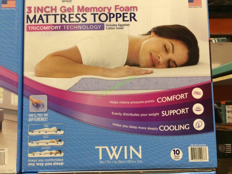 Costco-9816224-Novaform-Serafina-TriComfort-Memory-Form-Mattress-Topper-Twin-box