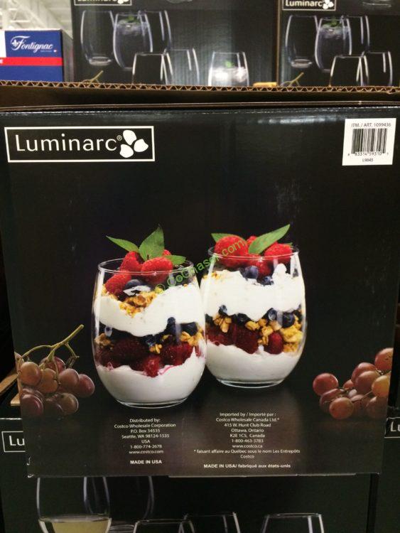 costco1099436LuminarcStemlessGlass12PCSetback CostcoChaser