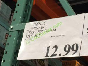 costco-1099436-Luminarc-Stemless-Glass-12PC-Set-tag