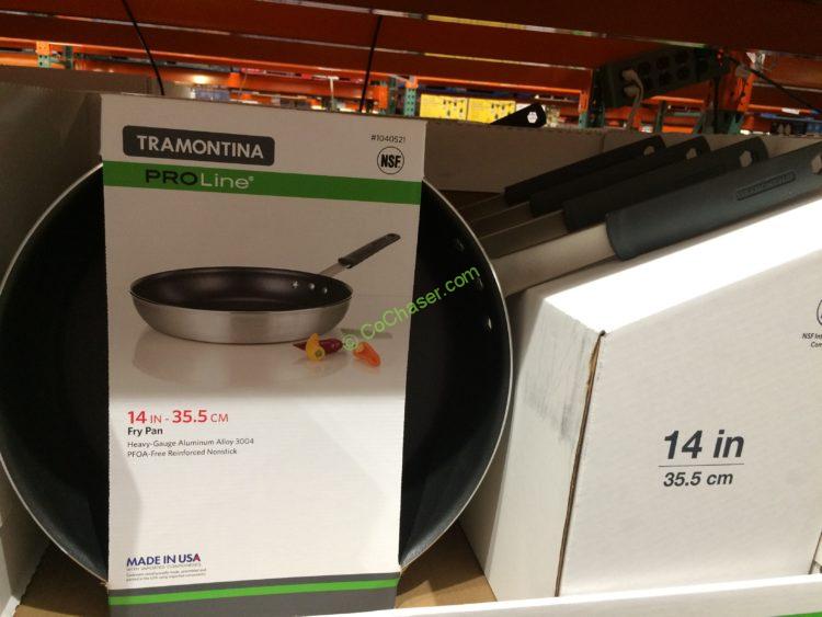 Tramontina 14” Nonstick Fry Pan with Silicone Handles