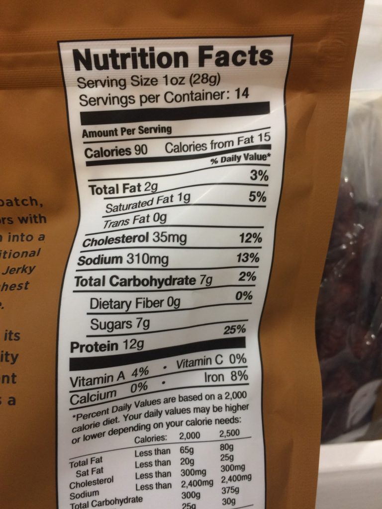 Costco1050583FusionJerkyBeefJerkychart CostcoChaser