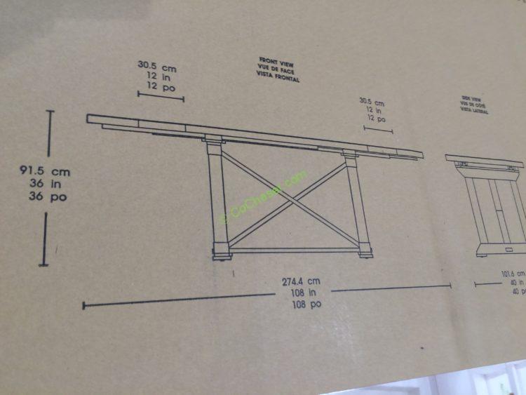 Costco-1074667-Bayside-Furnishings-9PC-Counter-Height-Dining-Set-size