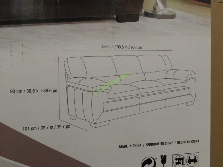  Simon Li Leather Sofa CostcoChaser