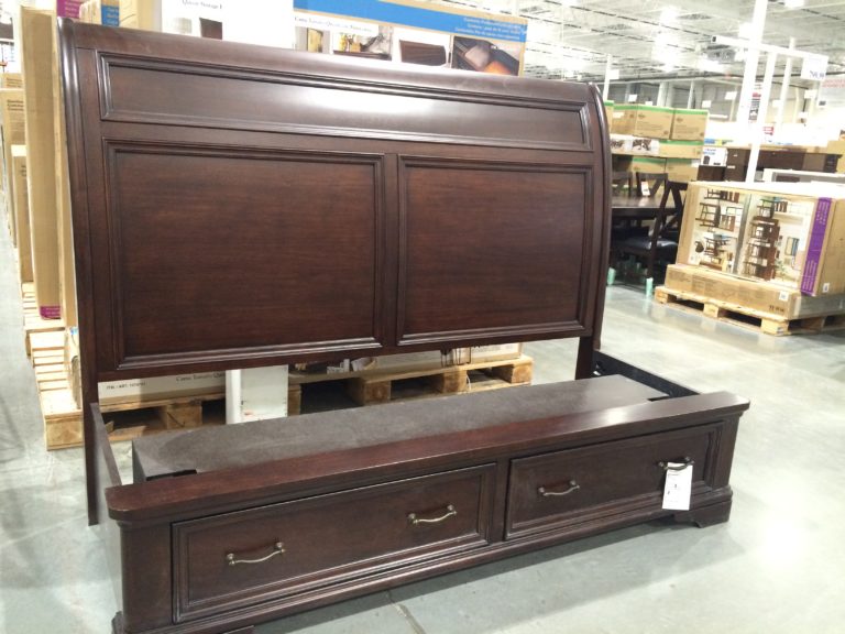 Universal Broadmoore Storage Bed, Queen or King CostcoChaser