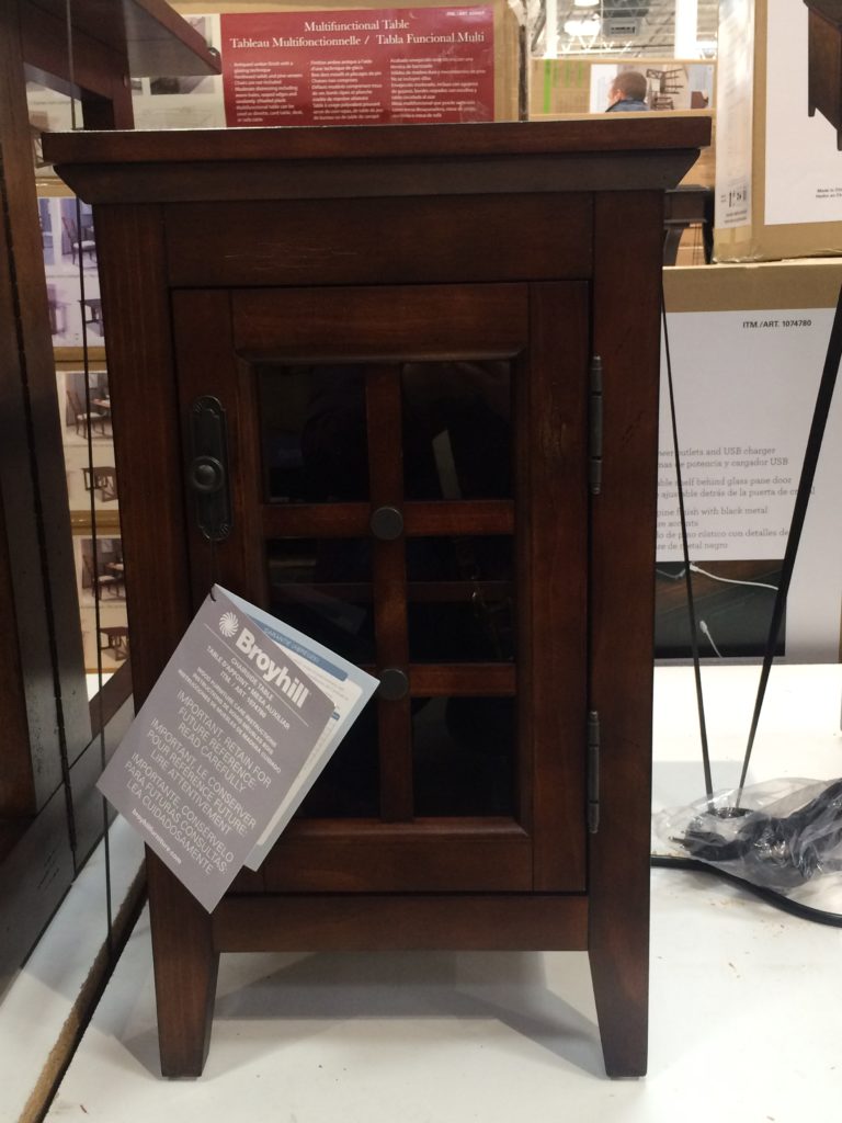 Broyhill Chairside Table CostcoChaser