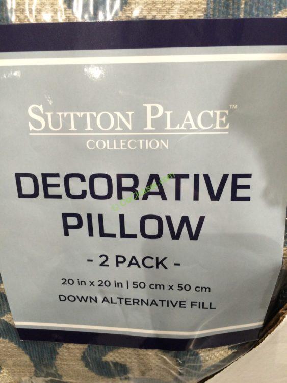 Sutton Place Decorative Pillow CostcoChaser