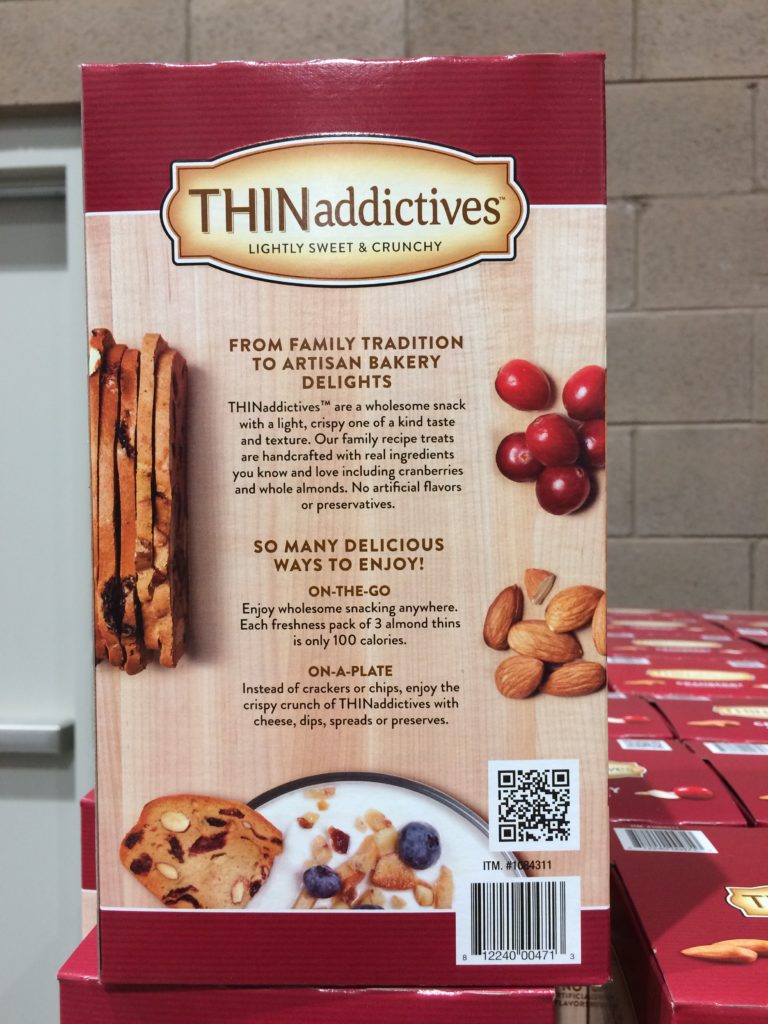Costco1084311ThinaddictivesCranberryAlmondThins1 CostcoChaser