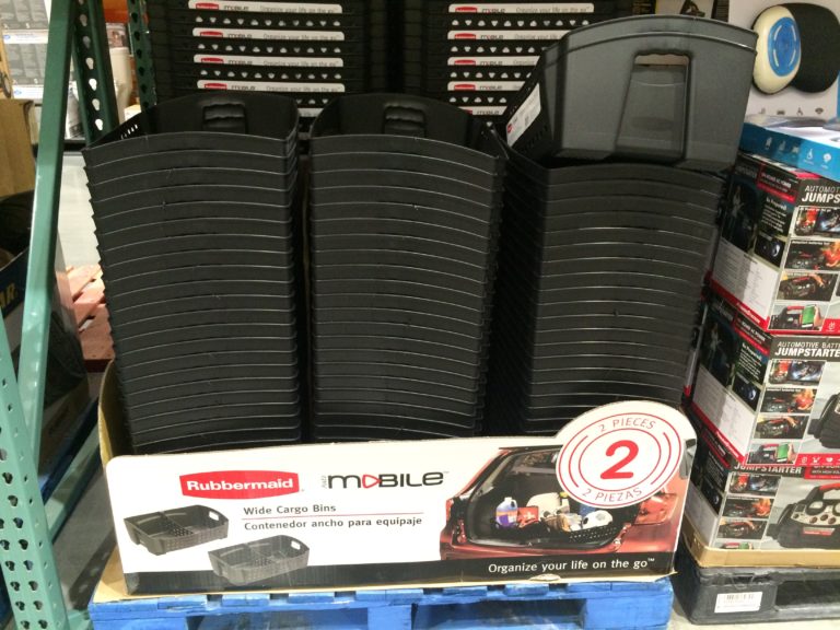 Rubbermaid Cargo Bin 2 Pack with Dividers CostcoChaser
