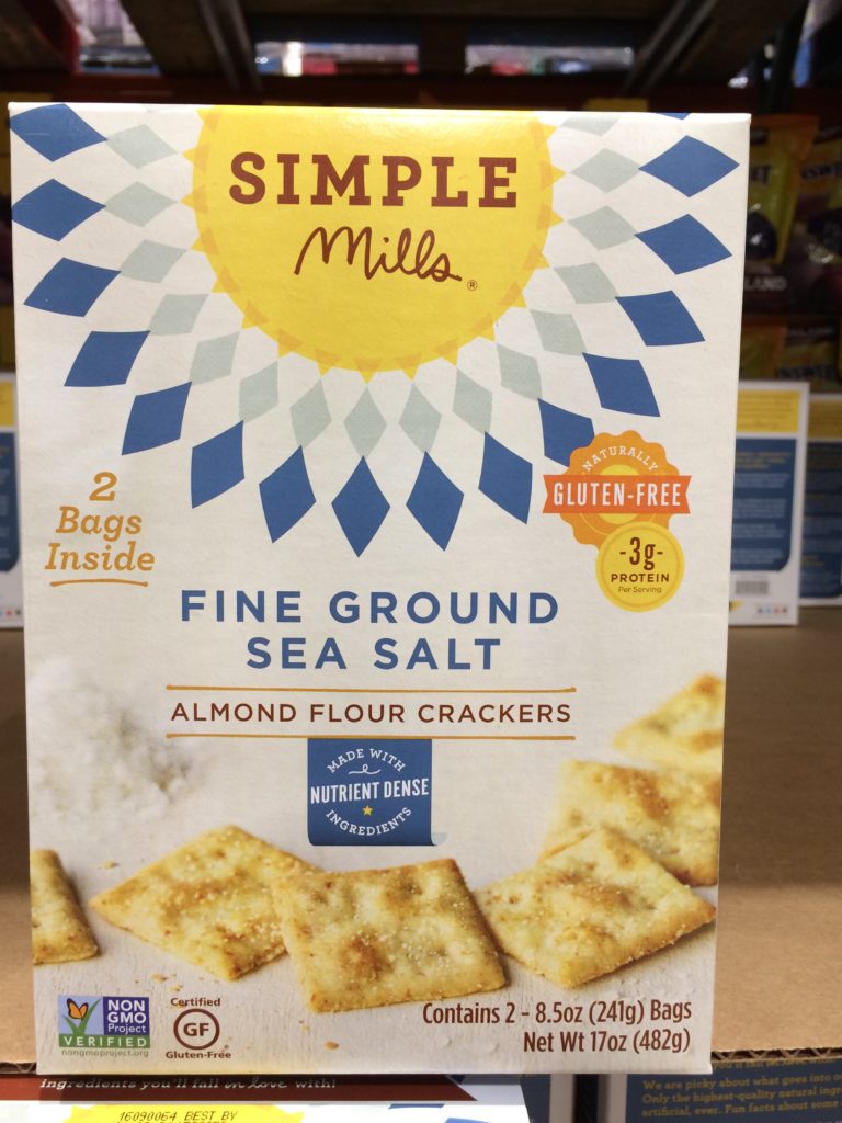 Simple Mills Almond Flour Crackers 17 Ounce Box CostcoChaser