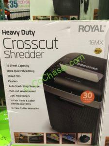 Costco-1616001-Royal-1620MX-16-Sheet-Cross-Cut-Shredder-box