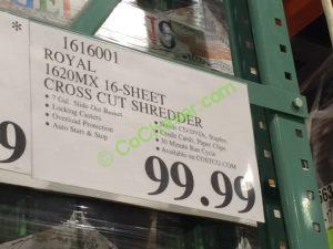 Costco-1616001-Royal-1620MX-16-Sheet-Cross-Cut-Shredder-tag