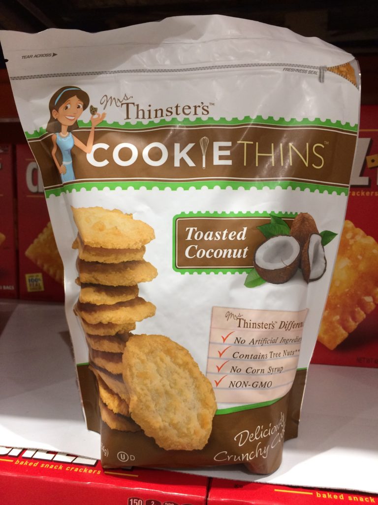 Mrs. Thinsters Coconut Cookie Thins 16 Ounce Bag CostcoChaser
