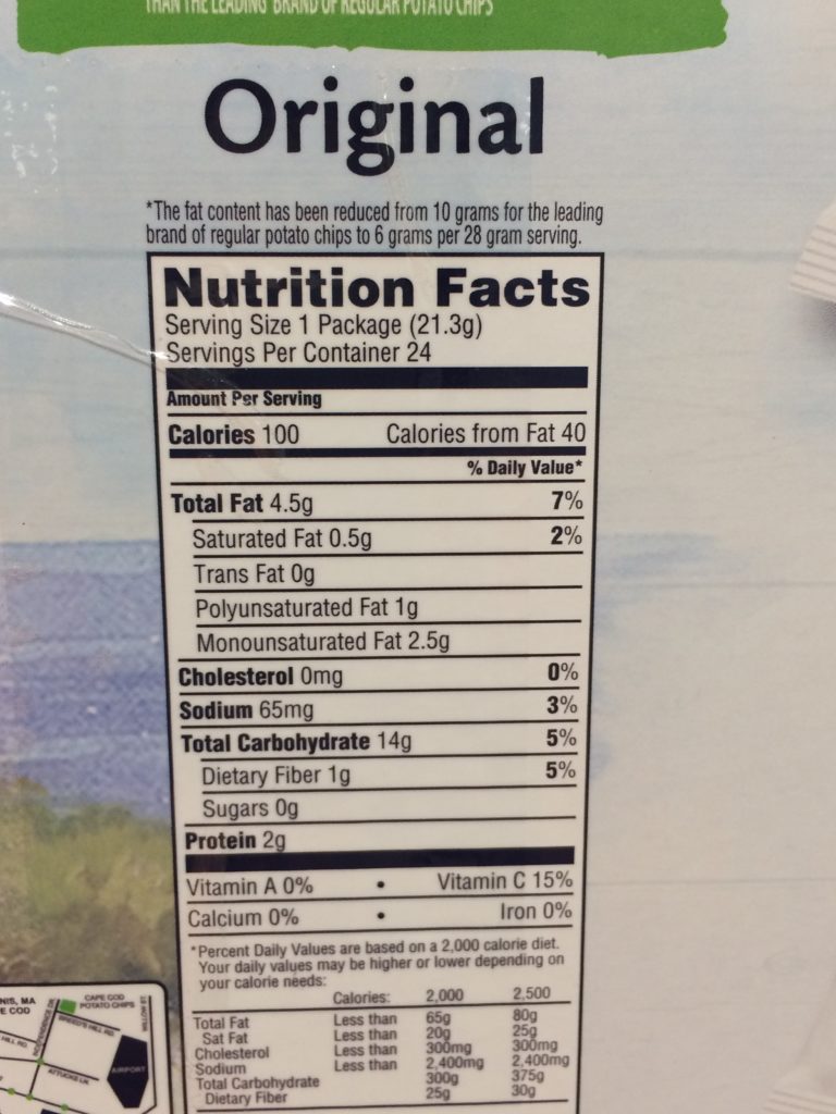 Costco243787CapeCODReducedFatKettleCookedChipschart CostcoChaser