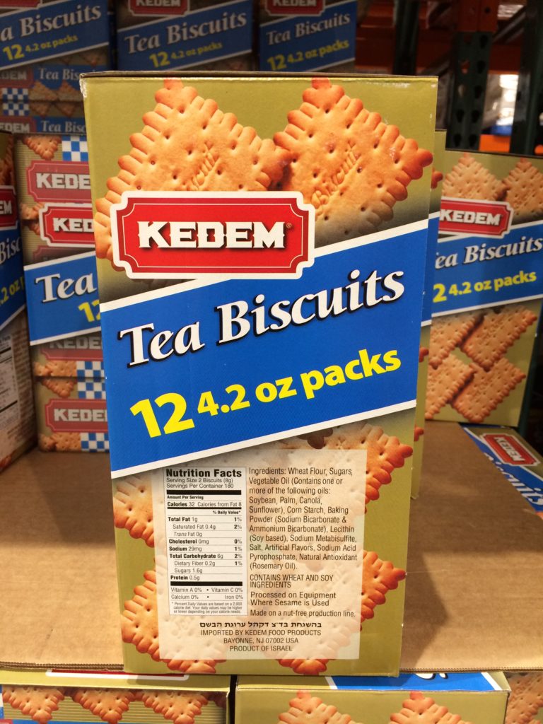 Kedem Tea Biscuits 12/4.2 Ounce Box CostcoChaser