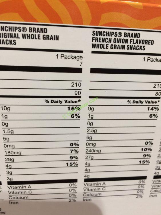 Costco571548FritoLaySunchipschart1 CostcoChaser
