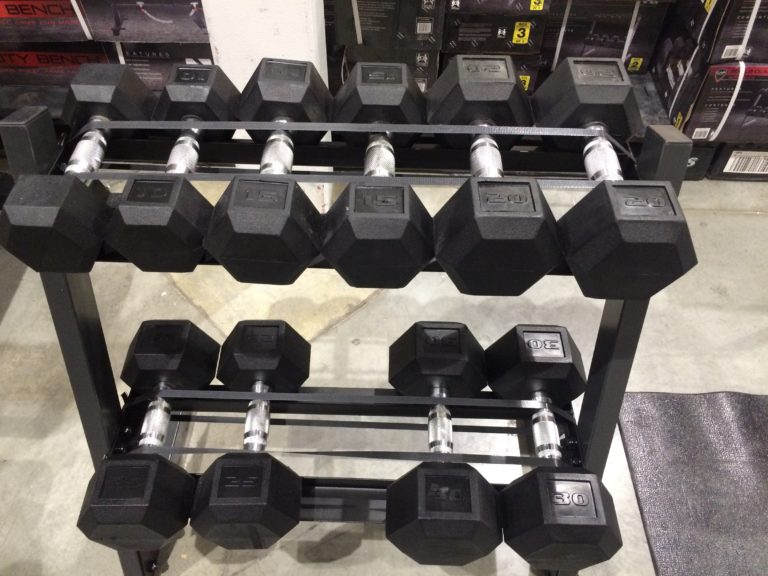 CAP Barbell 200 LB. Dumbbell Set Horizontal Rack CostcoChaser