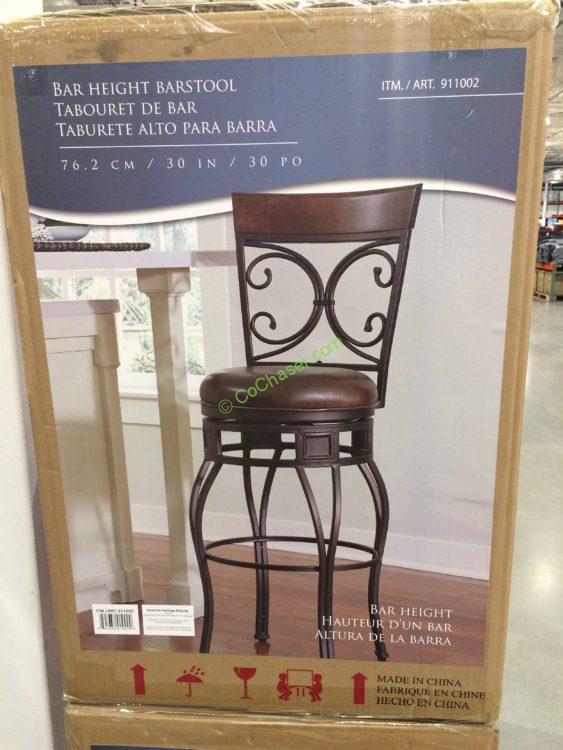 Costco911002AmericanHeritageSwivelMetalBarstoolbox CostcoChaser