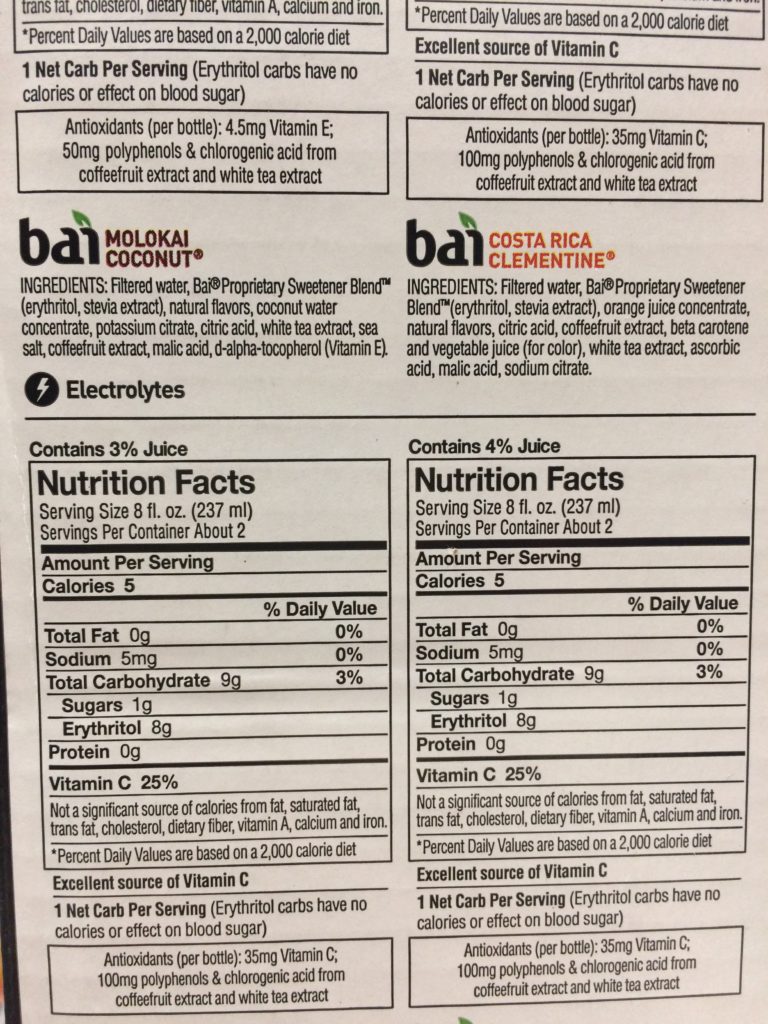 Costco936242BAIVarietyPackAntioxidantInfusiochart1 CostcoChaser