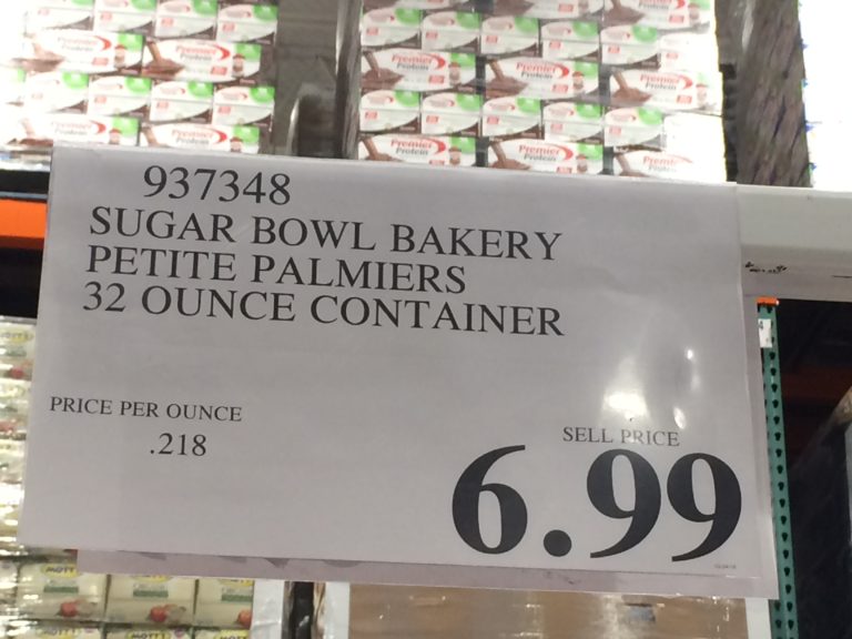 Sugar Bowl Bakery Petite Palmiers 32 Ounce Container CostcoChaser