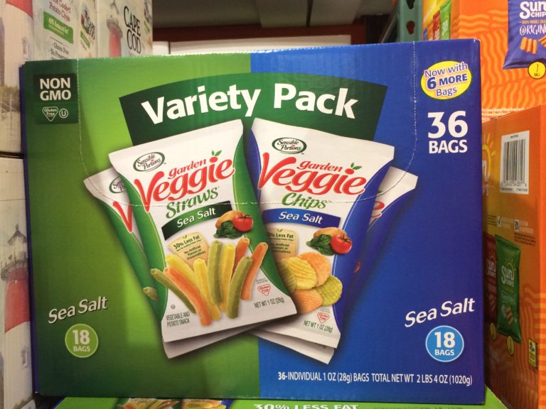 Sensible Portions Veggie Straws Variety 36 Count Box CostcoChaser