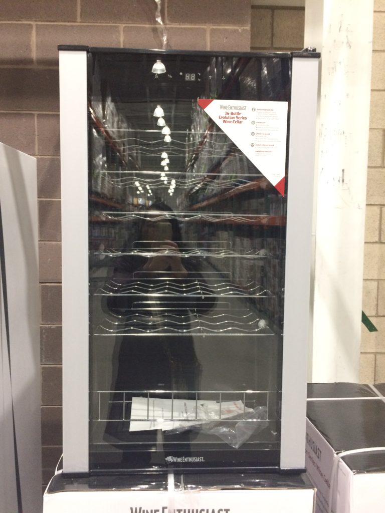 The Wine Enthusiast 36 Bottle Wine Cooler CostcoChaser