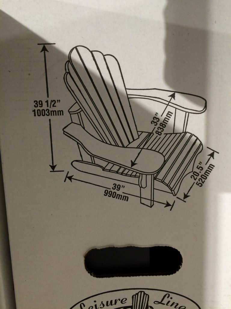 Leisure Line Classic Adirondack Chair CostcoChaser