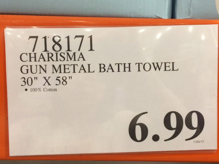 Charisma White Bath Towel 30” X 58” CostcoChaser