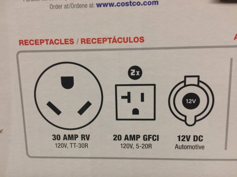 Champion Power Inverter Generator 2800 Running Watts, Model100158