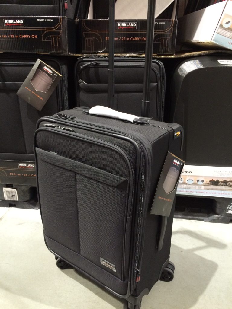 Kirkland Signature Softside Spinner Carry On CostcoChaser