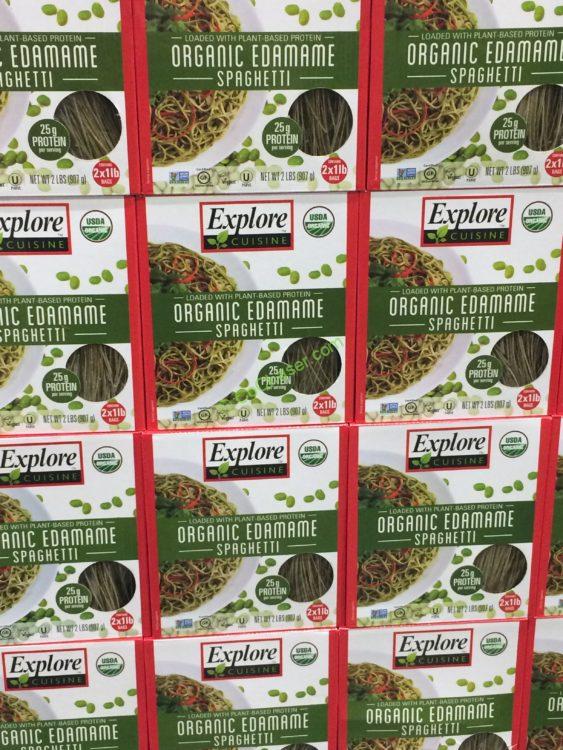 Explore Cuisine Organic Edamame Spaghetti 2 Pound Box CostcoChaser