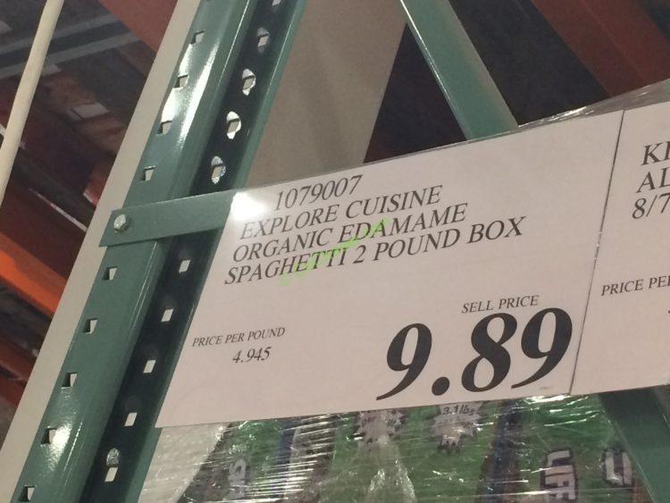 Explore Cuisine Organic Edamame Spaghetti 2 Pound Box CostcoChaser