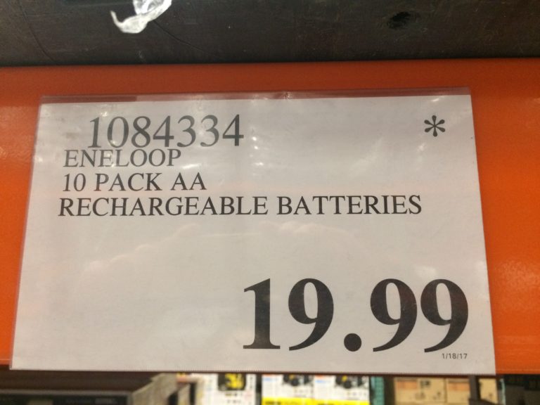 Costco10843341084337EneloopRechargeableBatteriestag CostcoChaser
