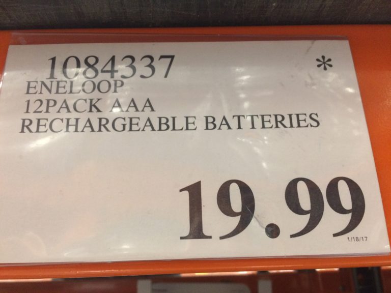 Costco10843341084337EneloopRechargeableBatteriestag1 CostcoChaser