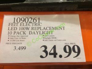 Costco-1090261-Feit-Electric-LED-100W-Replacement-Daylight-tag