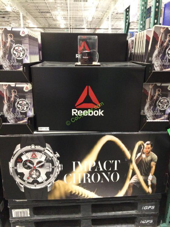 Costco1101693ReebokImpactStainlessSteelMensWatchall CostcoChaser