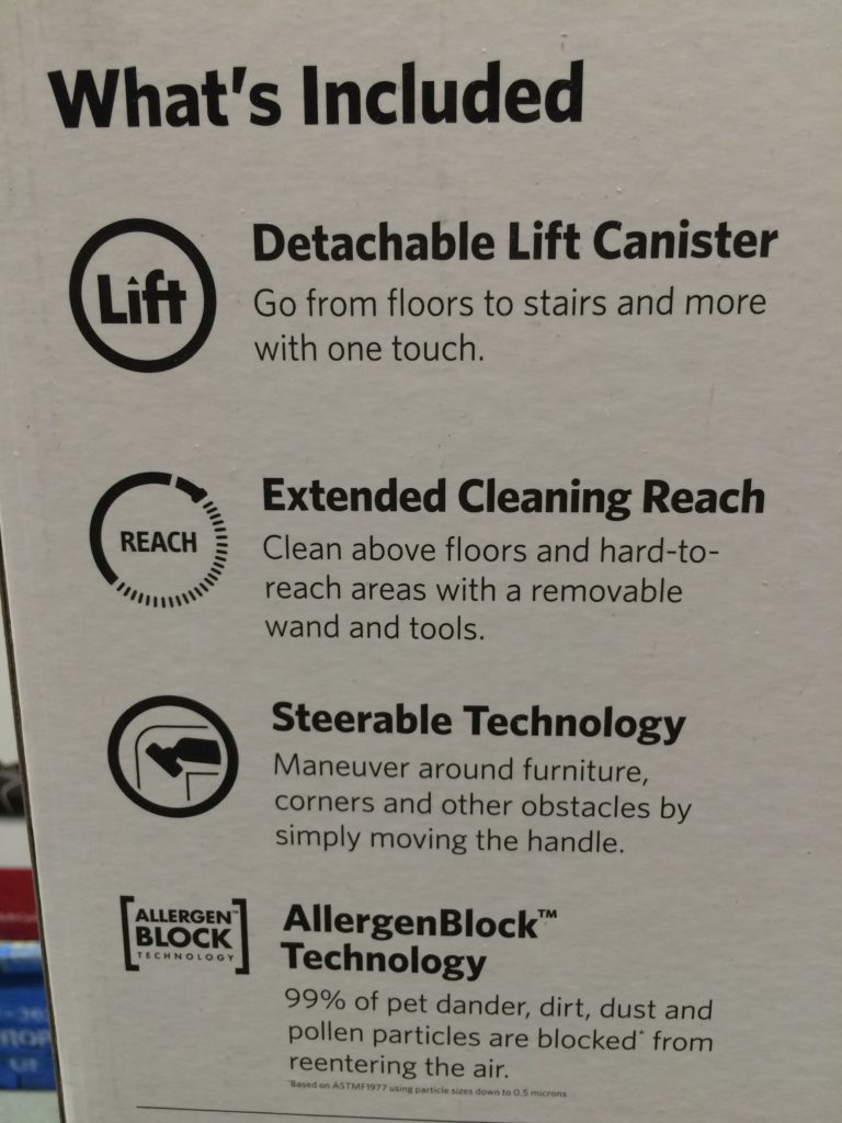 Costco1172511HooverAirLiftDeluxeUprightBaglessVacuumCleaner