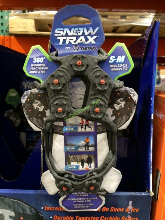 SnowTrax by Yaktrax Winter Traction Device for Footware