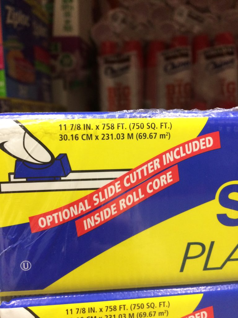 Costco208721Kirkland SignatureStretchTite12 PlasticFoodWrap