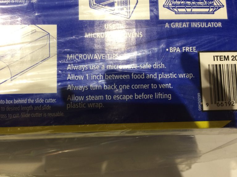 Kirkland Signature StretchTite 12″ X 3000′ Premium Plastic Food Wrap