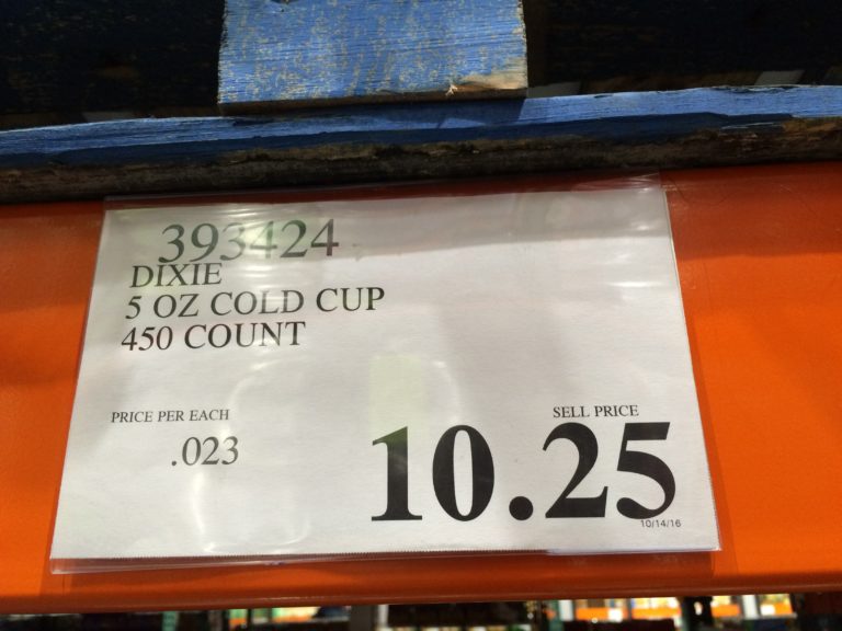 Dixie 5 OZ Cold Cups 450 Count CostcoChaser