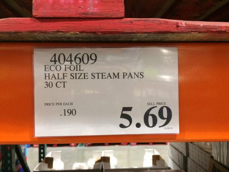 ECO Foil Half Size Steam Table Pans 30 CT CostcoChaser