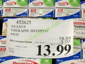 Costco-452625-NEXXUS-Therappe-Shampoo-tag