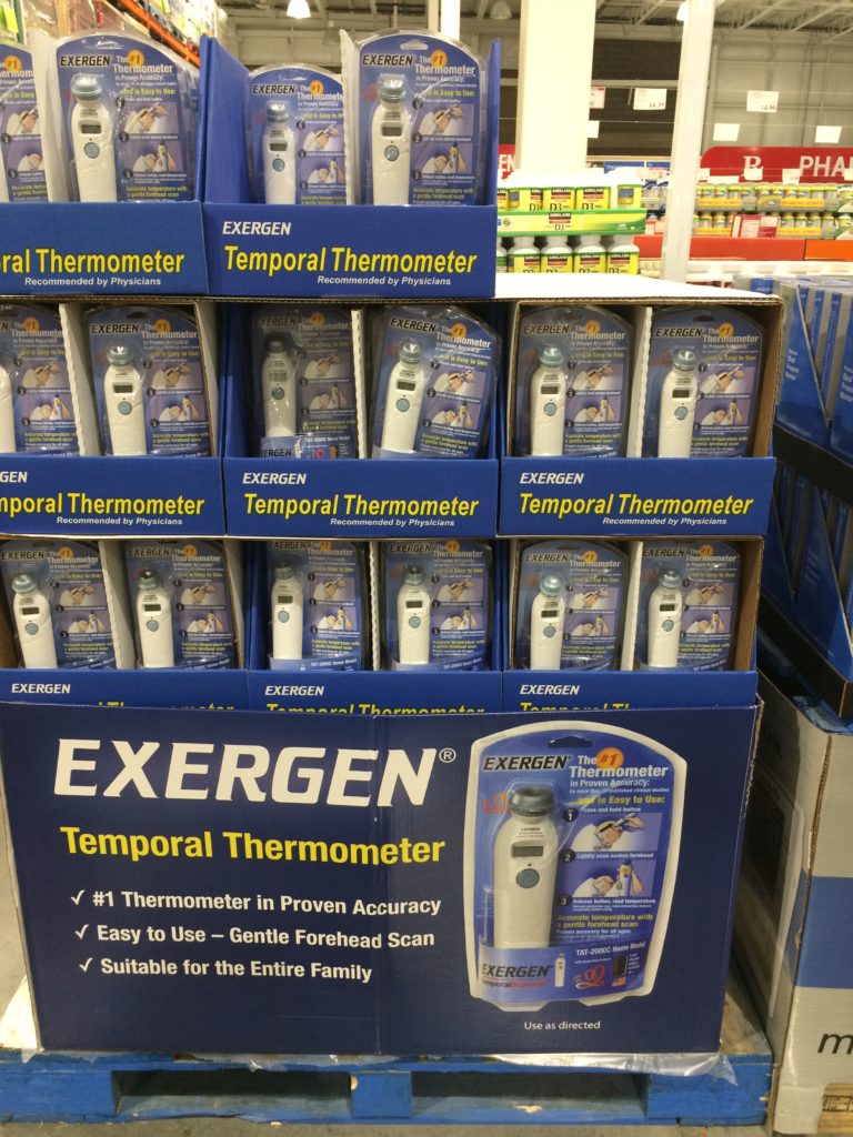 Costco698455ExergenTemporalArteryThermometerall CostcoChaser