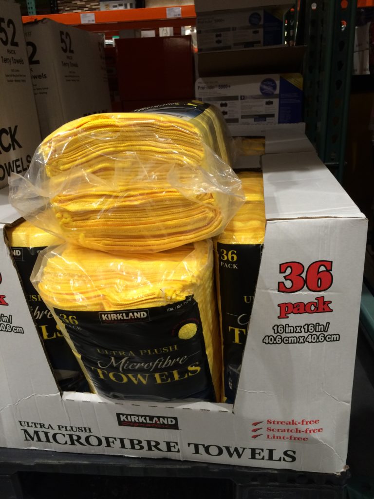 Kirkland Signature Microfiber Towel Ultra Plush 36 Pack CostcoChaser