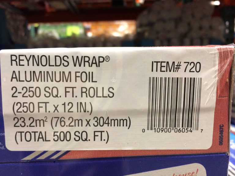 Costco720ReynoldsStandardFoil212250Rollsbar CostcoChaser