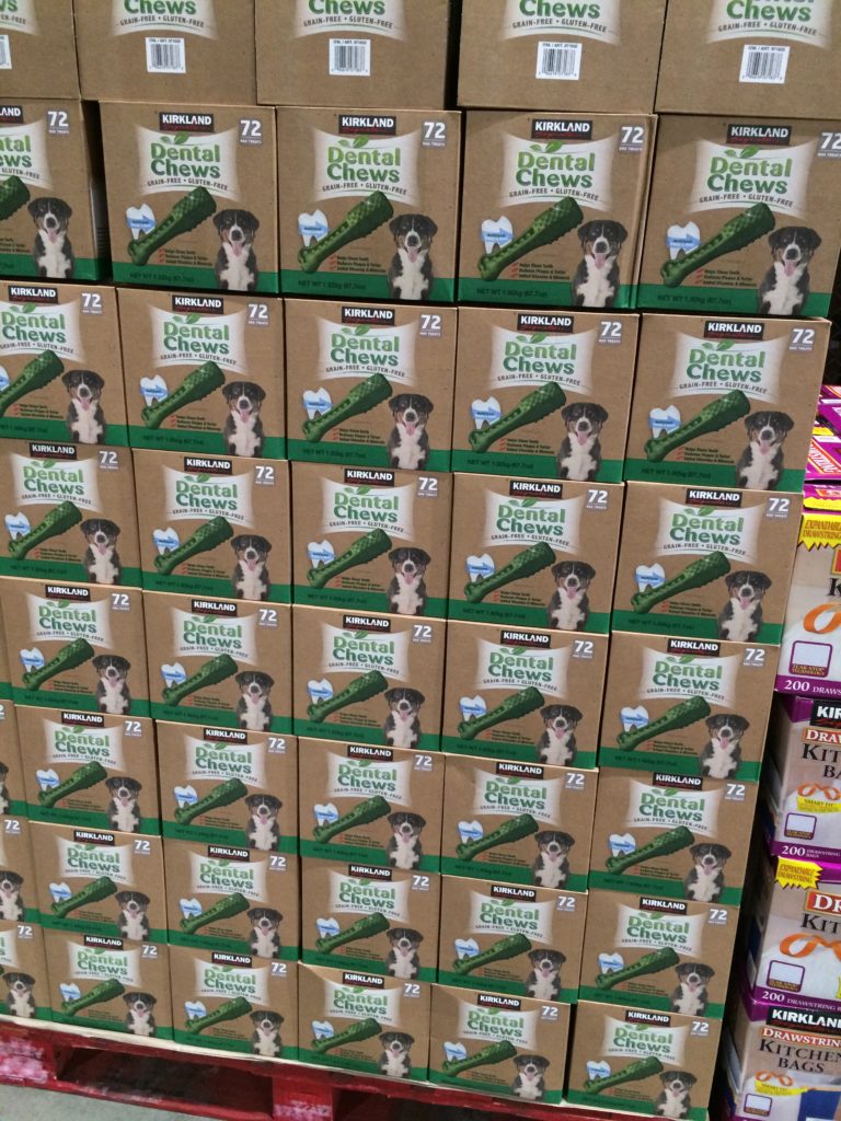 Kirkland Signature Grain Free Dental Chew 72 count CostcoChaser