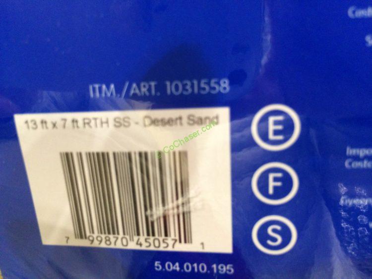 Coolaroo Shade Sail 13’ X 7’ Rectangle CostcoChaser