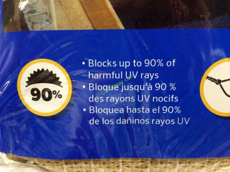 Coolaroo Shade Sail 13’ X 7’ Rectangle CostcoChaser